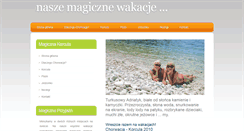 Desktop Screenshot of chorwacja.bluecms.pl